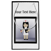 かわいいナース2スモール抱き枕 スモールペーパーバッグ (裏面)