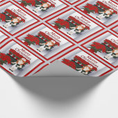 かわいいナース5クリスマスラッピング紙 ラッピングペーパー (角)