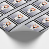 かわいいナース5ラッピング紙 ラッピングペーパー (角)