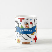 かわいいナース コーヒーマグカップ (中央)