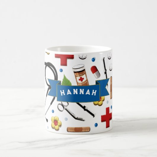 かわいいナース コーヒーマグカップ (中央)