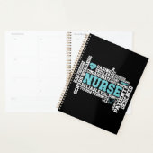 かわいいナースRN LVN看護学校医療 プランナー手帳 (ディスプレー)