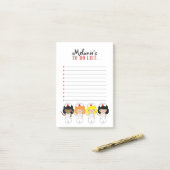 かわいいナースSWEETIES to doリスト ポストイット (デスク上)