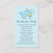 かわいいナールファールベイビーシャワーかわいいブックスベビー エンクロージャーカード (正面)