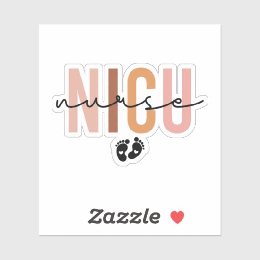 かわいいニクナースデザイン、ギフトforニクナース シール (シート)