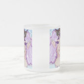 かわいいニコ愛マグカップ フロストグラスマグカップ (中央)