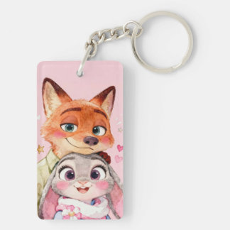かわいいニックとホップスのアクリルキーチェーン キーホルダー