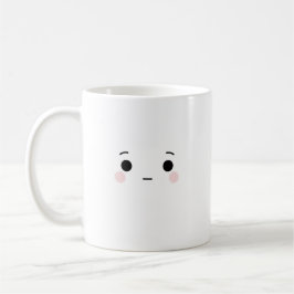 かわいいニュートラルフェイス マグ カップ シンプル コーヒー カップ