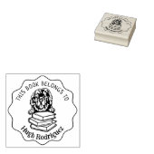 かわいいニューファンドランド犬の本 ラバースタンプ (押印)