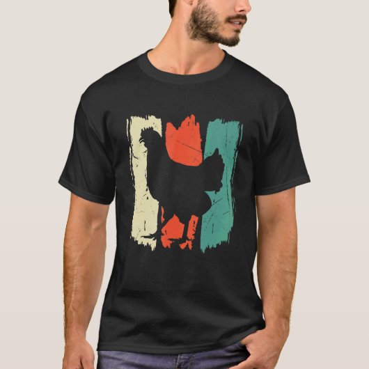 かわいいニワトリがニワトリと言う 2 Tシャツ (正面)