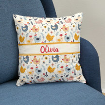 かわいいニワトリが農場にパーソナライズされた