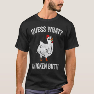 かわいいニワトリのケツで何かわかるかな？ ニワトリ好き Tシャツ