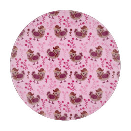 かわいいニワトリ カッティングボード