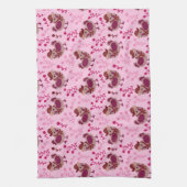 かわいいニワトリ キッチンタオル (縦)