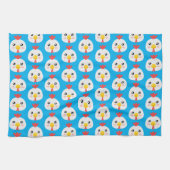 かわいいニワトリ キッチンタオル (横)