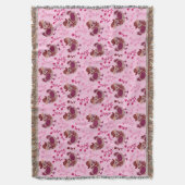 かわいいニワトリ スローブランケット (正面縦)