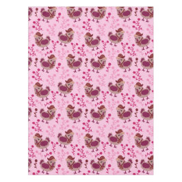 かわいいニワトリ テーブルクロス