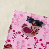 かわいいニワトリ ビーチタオル (インサイチュ)