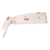 かわいいニンジンのケーキのパターン タイヘッドバンド (回転270)