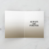 かわいいヌシンのようなスナッグリンのパフィン サンキューカード (内部)