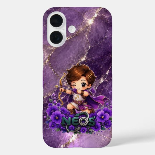 かわいいネオスゾディアック射手座 Case-Mate iPhoneケース (裏面)