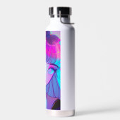 かわいいネオンアニメガールウォーターボトル ウォーターボトル (左面)