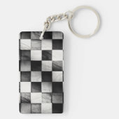 かわいいネオンアニメガールキーチェーン キーホルダー (裏面)