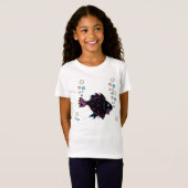 かわいいネオンフィッシュシャツ Tシャツ (正面フル)