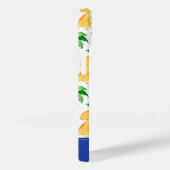 かわいいネオン水彩恐竜のパターン Case-Mate iPhoneケース (裏面 / 右)