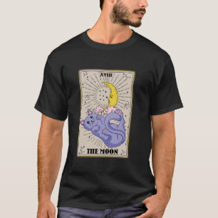 かわいいネコかわいいタロットパステルゴシックゴシックOccult Ha Tシャツ