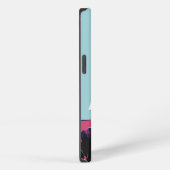 かわいいネコのまったりポーズ iPhoneケース (右側面)