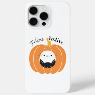 かわいいネコのハロウィンカボチャ iPhone 1 15 Pro Maxケース