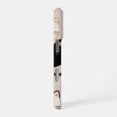 かわいいネコのビジュー iPhoneケース (右側面)
