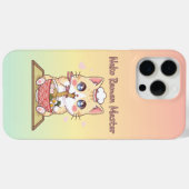 かわいいネコラーメン・マスター ねこ料理シェフ Case-Mate iPhoneケース (裏面 (横))