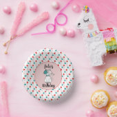 かわいいネコ愛国的誕生日ふりかけるパーティー ペーパーボウル (パーティー)