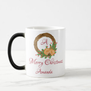 かわいいネストクリスマス モーフィングマグカップ