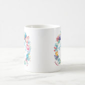 かわいいネズミがパーティー帽子 コーヒーマグカップ (中央)