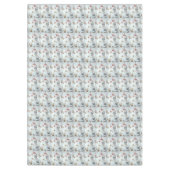 かわいいネズミと赤いベリーの雪のシーン野生動物 テーブルクロス (正面)