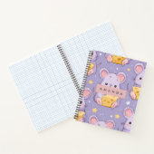 かわいいネズミのデザイン オリジナルグッズ ノートブック (内部)