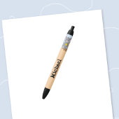 かわいいネズミの子ペパーソナライズされたン 黒ボールペン