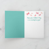 かわいいネズミの母の日 シーズンカード (内部)