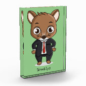 かわいいネズミの漫画イラストレーション フォトブロック (左)