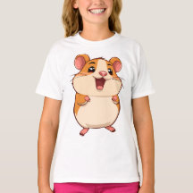 かわいいネズミの赤ちゃんTシャツ