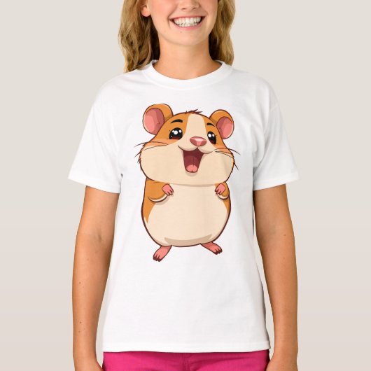 かわいいネズミの赤ちゃんTシャツ Tシャツ (正面)