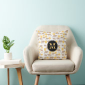 かわいいネズミの食べ齧歯動物のチーズパターン クッション (椅子)