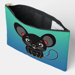 かわいいネズミ アクセサリーポーチ