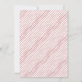 かわいいネズミ|クリスマスホリデーパーティ招待状 招待状 (裏面)