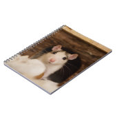 かわいいネズミ ノートブック (左側)