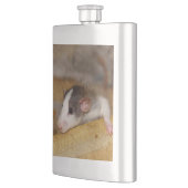 かわいいネズミ フラスク (左)