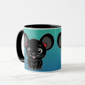 かわいいネズミ マグカップ (正面左)